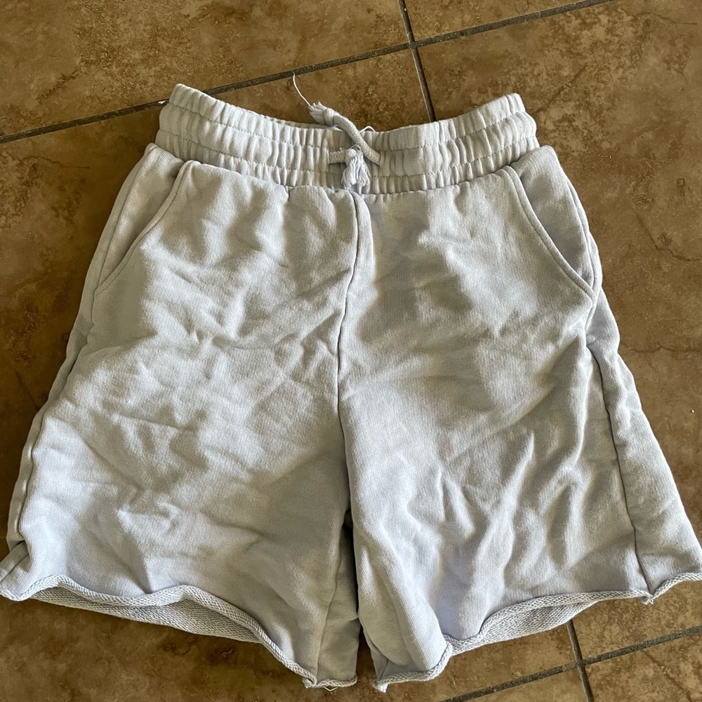 Blue h&m sweatshorts